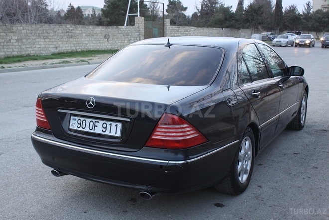 Mercedes S 320 2000, 360,000 km - 3.2 l - Bakı