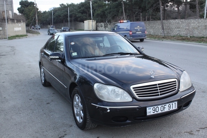 Mercedes S 320 2000, 360,000 km - 3.2 l - Bakı