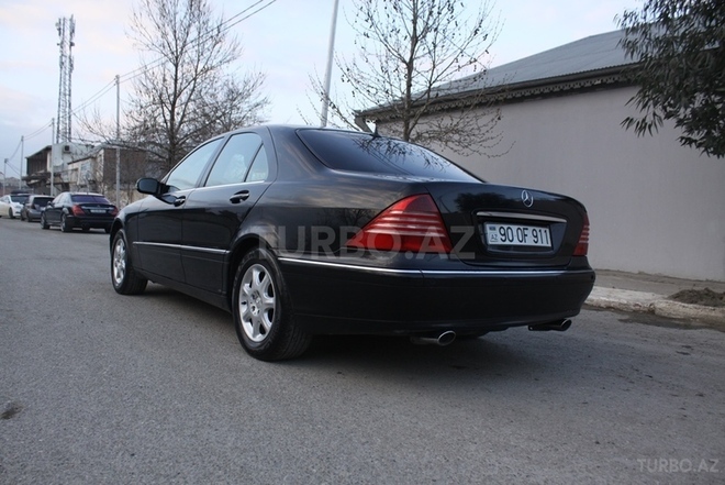 Mercedes S 320 2000, 360,000 km - 3.2 l - Bakı