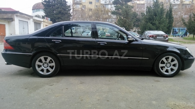 Mercedes S 320 2002, 214,000 km - 3.2 л - Bakı