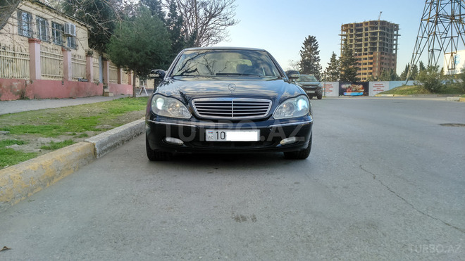 Mercedes S 320 2002, 214,000 km - 3.2 л - Bakı