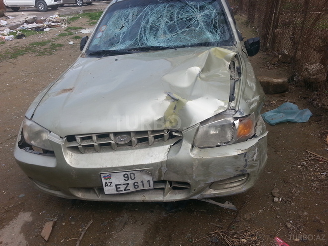 Hyundai Accent 2002, 151,000 km - 1.6 l - Bakı
