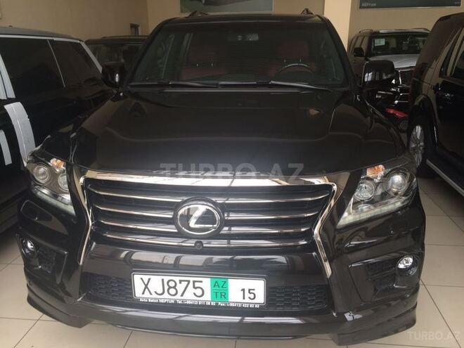 Lexus LX 570 2015, 2,000 km - 5.7 l - Bakı