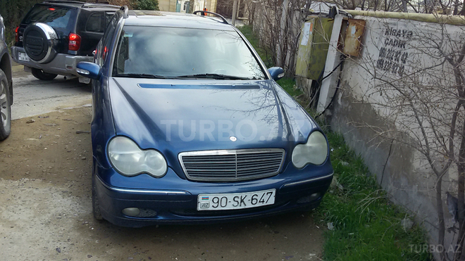 Mercedes C 180 2001, 350,000 km - 1.8 l - Bakı