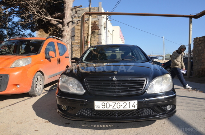 Mercedes S 320 2003, 262,000 km - 3.2 л - Bakı