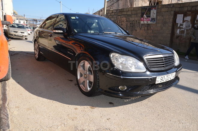 Mercedes S 320 2003, 262,000 km - 3.2 л - Bakı