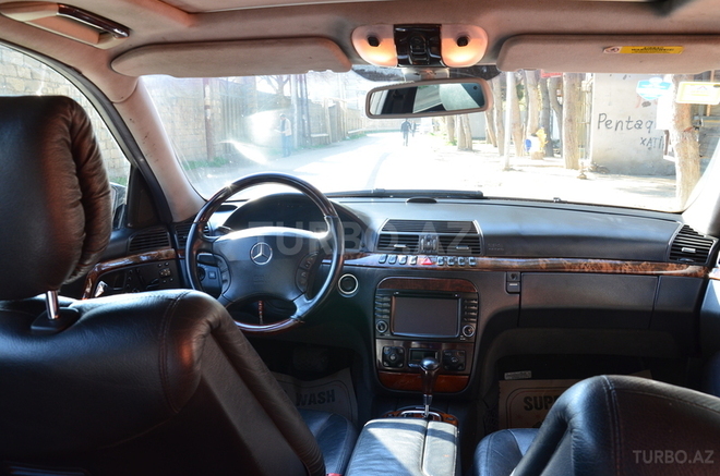 Mercedes S 320 2003, 262,000 km - 3.2 л - Bakı