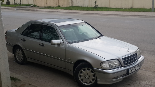 Mercedes C 200 1999, 125,501 km - 0.2 l - Bərdə
