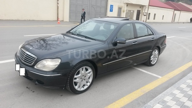 Mercedes S 320 2001, 208,000 km - 3.2 l - Bakı