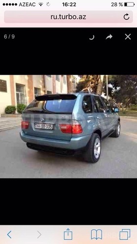 BMW X5 2002, 240,000 km - 3.0 л - Bakı