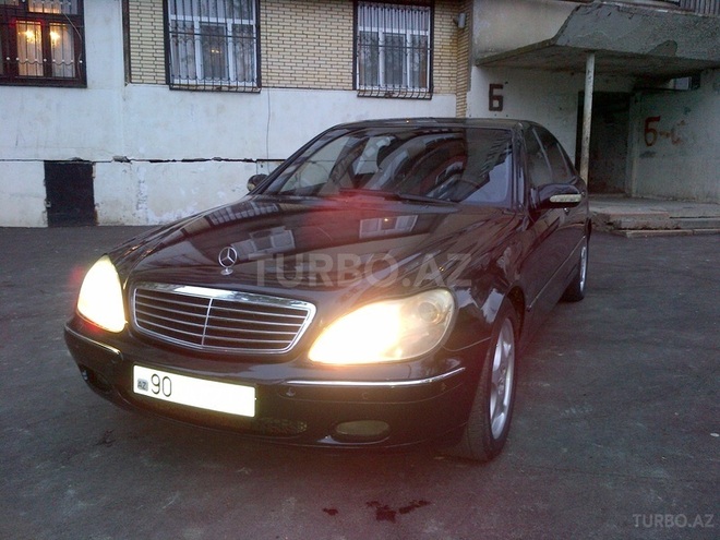 Mercedes S 500 2001, 357,000 km - 5.0 l - Bakı