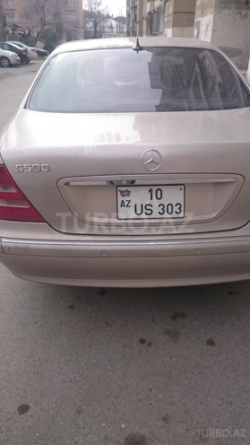 Mercedes S 320 2000, 200,000 km - 0.3 l - Bakı