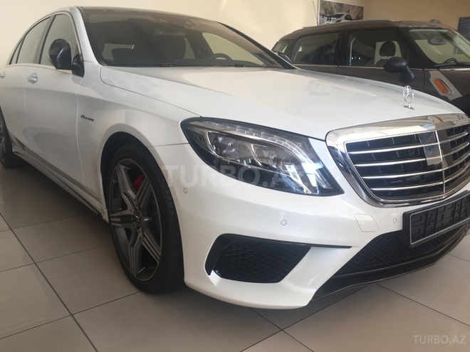 Mercedes S 63 AMG 2014, 0 km - 6.3 л - Bakı