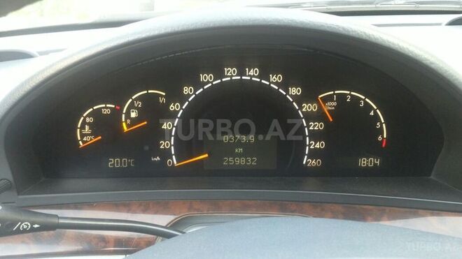 Mercedes S 320 1999, 260,000 km - 3.2 l - Sumqayıt