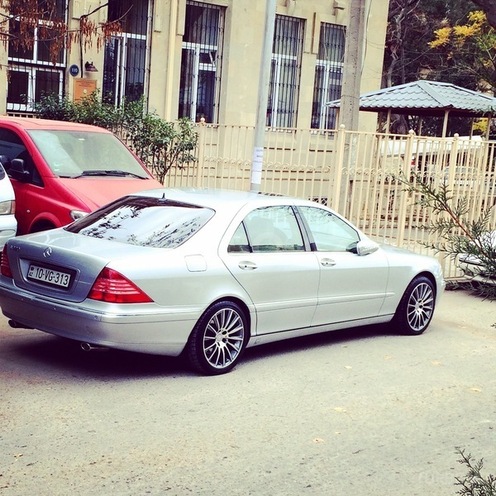 Mercedes S 320 2002, 219,000 km - 3.2 l - Bakı