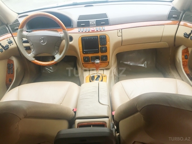 Mercedes S 320 2002, 219,000 km - 3.2 l - Bakı