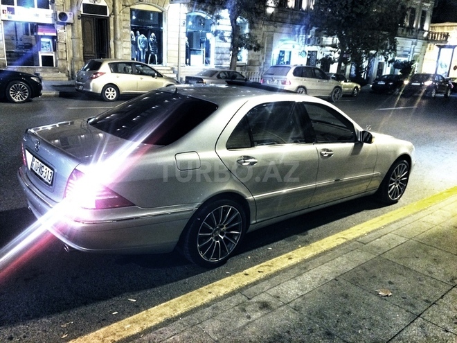 Mercedes S 320 2002, 219,000 km - 3.2 l - Bakı
