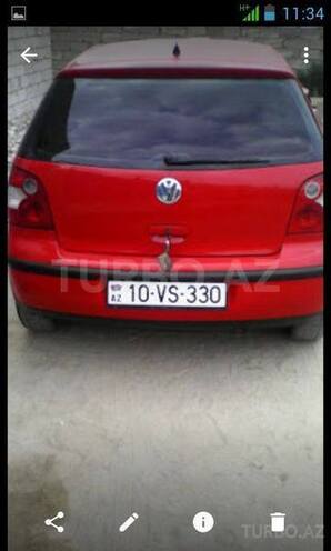 Volkswagen Polo 2002, 137,000 km - 1.4 l - Bakı