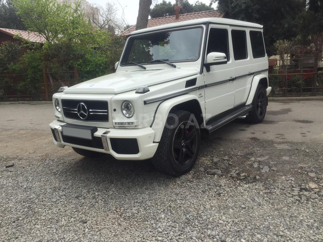 Mercedes G 63 AMG 2013, 25,000 km - 5.5 l - Bakı
