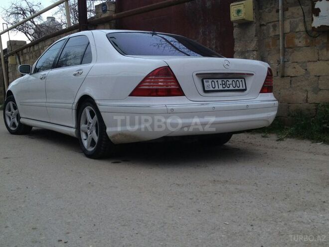 Mercedes S 400 2001, 230,000 km - 4.0 l - Bakı