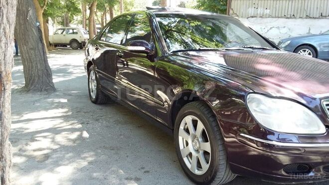 Mercedes S 320 2001, 307,000 km - 3.2 l - Bakı