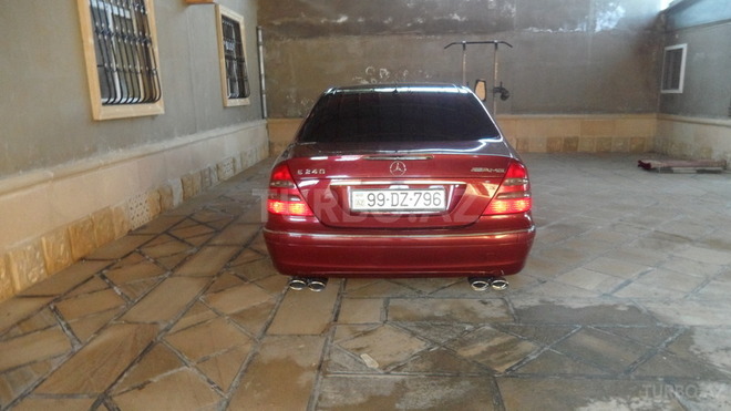 Mercedes E 240 2003, 250,000 km - 2.6 l - Bakı