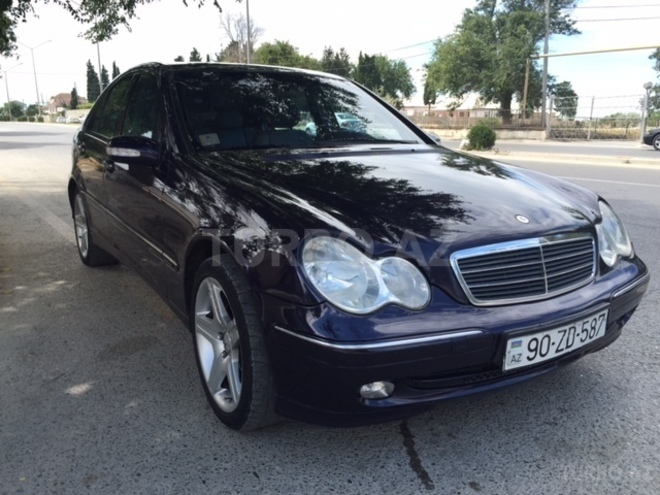 Mercedes C 200 2000, 204,100 km - 2.0 л - Sumqayıt