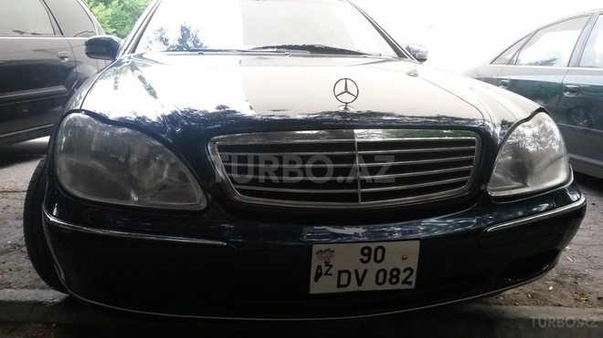 Mercedes S 320 1999, 374,000 km - 3.2 l - Bakı