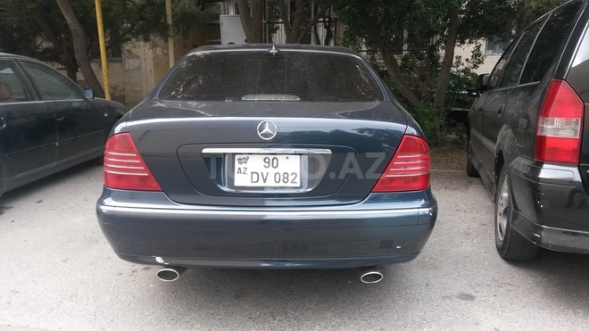 Mercedes S 320 1999, 374,000 km - 3.2 l - Bakı