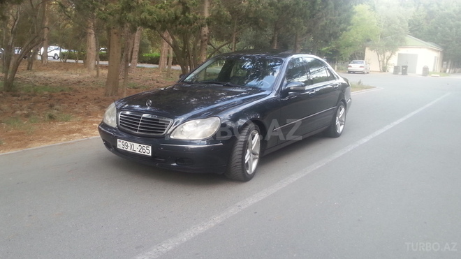Mercedes S 320 2001, 160,000 km - 3.2 l - Sumqayıt