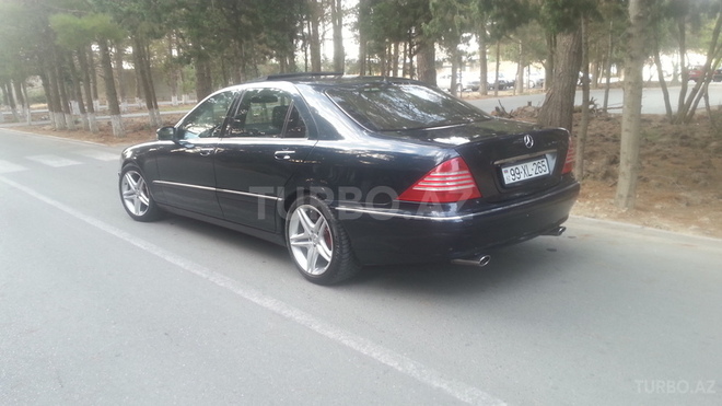 Mercedes S 320 2001, 160,000 km - 3.2 l - Sumqayıt