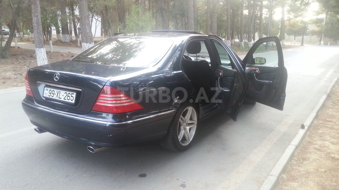 Mercedes S 320 2001, 160,000 km - 3.2 l - Sumqayıt
