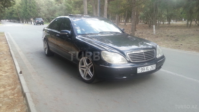 Mercedes S 320 2001, 160,000 km - 3.2 l - Sumqayıt