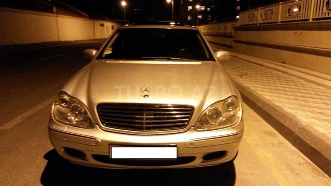 Mercedes S 320 2002, 236,000 km - 3.2 l - Bakı