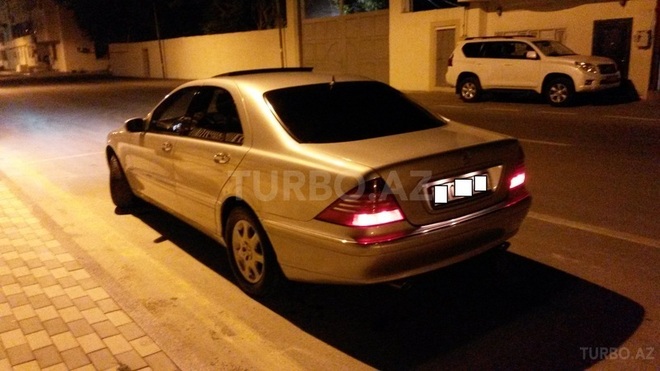 Mercedes S 320 2002, 236,000 km - 3.2 l - Bakı