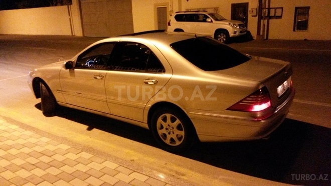 Mercedes S 320 2002, 236,000 km - 3.2 l - Bakı