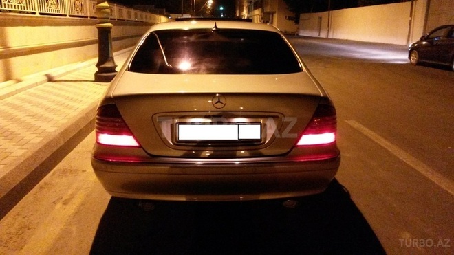 Mercedes S 320 2002, 236,000 km - 3.2 l - Bakı