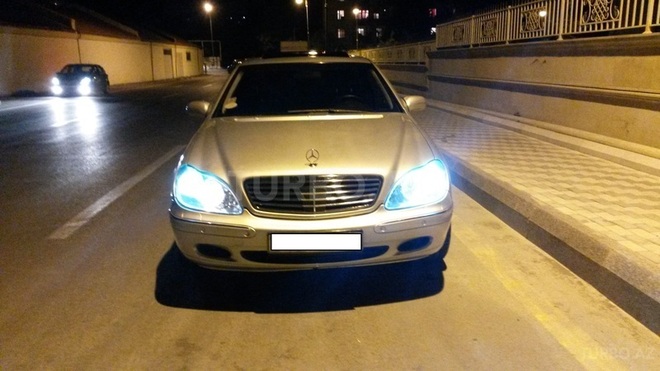 Mercedes S 320 2002, 236,000 km - 3.2 l - Bakı