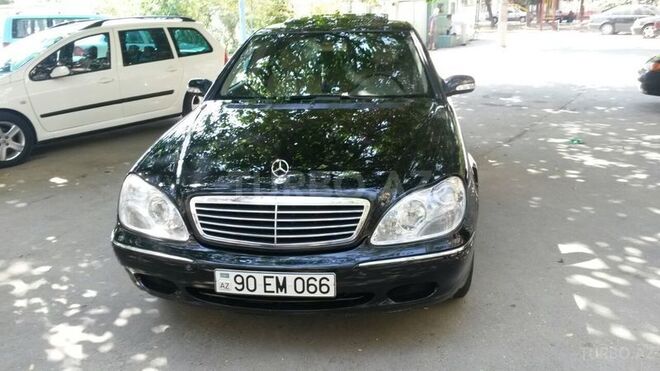 Mercedes S 320 2002, 220,000 km - 3.2 л - Bakı