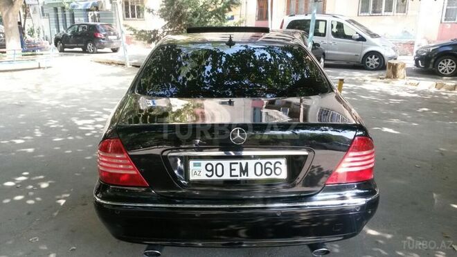Mercedes S 320 2002, 220,000 km - 3.2 л - Bakı