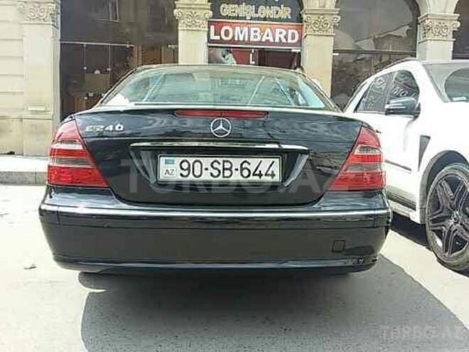 Mercedes E 240 2004, 188,509 km - 2.6 l - Gəncə