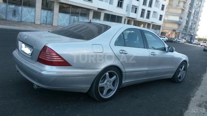 Mercedes S 320 2001, 152,000 km - 3.2 l - Bakı