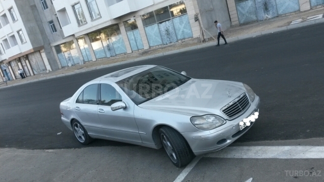 Mercedes S 320 2001, 152,000 km - 3.2 l - Bakı