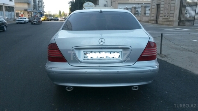 Mercedes S 320 2001, 152,000 km - 3.2 l - Bakı