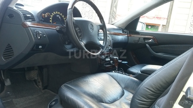 Mercedes S 320 2001, 152,000 km - 3.2 l - Bakı