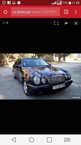 Mercedes E 220 1998, 250,000 km - 2.2 л - Ağsu
