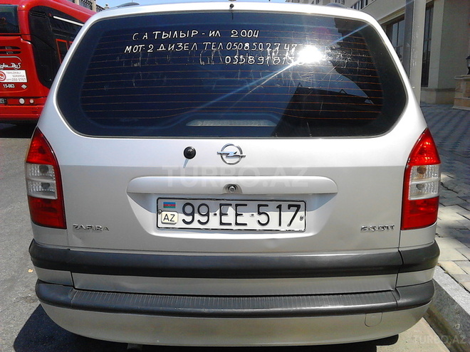 Opel Zafira 2004, 315,000 km - 2.2 л - Bakı
