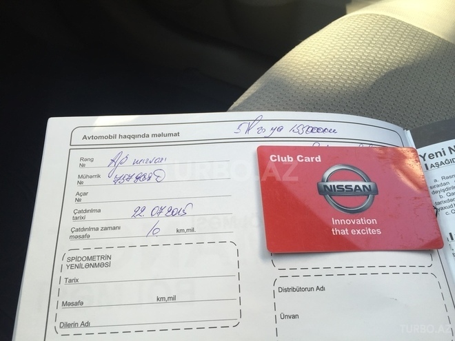 Nissan Sunny 2015, 21,800 km - 1.5 л - Bakı