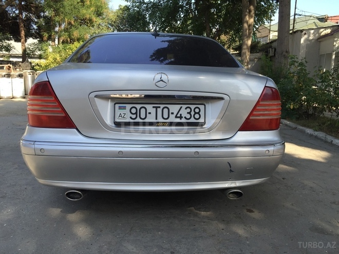 Mercedes S 500 1999, 244,000 km - 5.0 l - Bakı