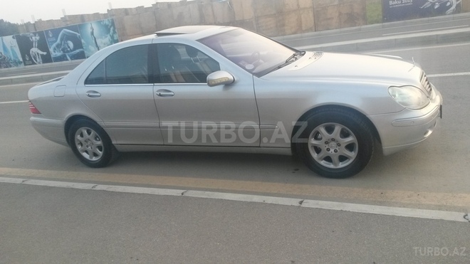Mercedes S 320 2002, 236,000 km - 3.2 l - Bakı